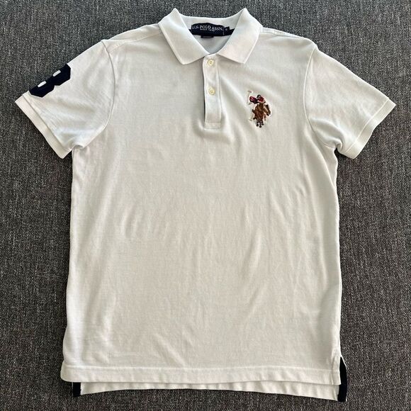 U.S. Polo Assn. White Polo Shirt - Picture 1 of 4
